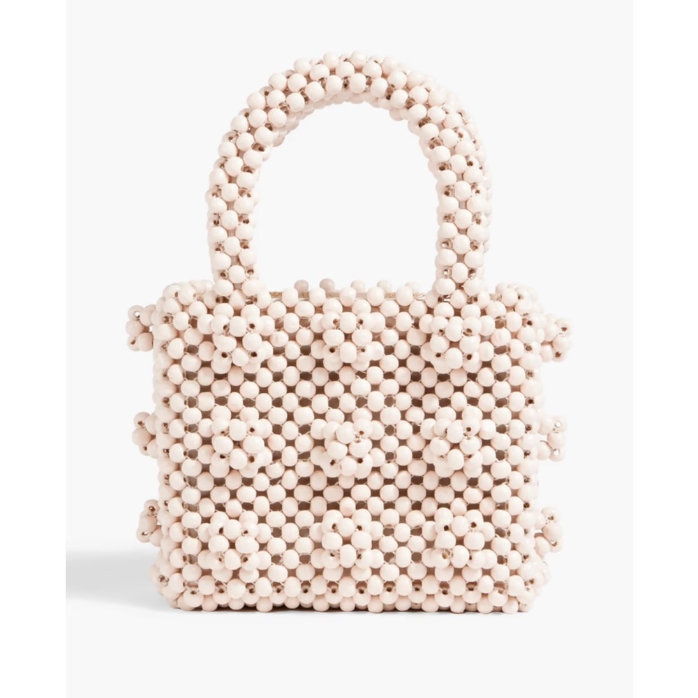 SHRIMPS Mini Antonia beaded purse